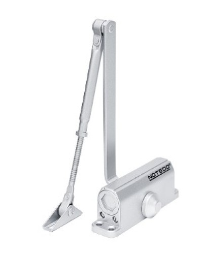 Доводчик NOTEDO DC-060 EN3 (серебро) в Хабаровске Доводчики Pintop.ru