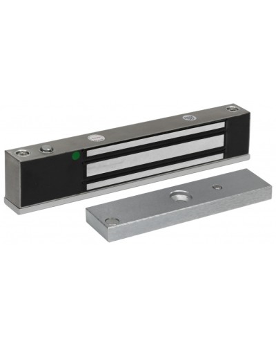 Smartec ST-EL143DLW-SS - Электромагнитный замок, уличное исполнение, СИД, датчик положения двери, IP68, нержавеющая сталь, усилие 140-150 кг. в Хабаровске Электромагнитные замки Pintop.ru