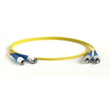 Патч-корд волоконно-оптический Hyperline FC-D2-9-FC/UR-ST/UR-H-1M-LSZH-YL