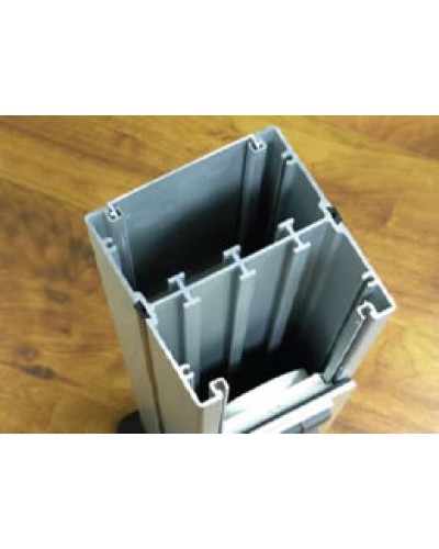 Колонна алюминевая под суппорт (двухсторонняя) 350мм Экопласт 70235 в Хабаровске Системы лючков и колонн Pintop.ru