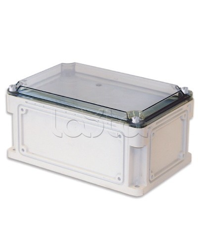 Корпус со стенками с выбивными фланцами и прозрочной крышкой 400х200х146 мм DKC 542211 в Хабаровске Щиты электрические Pintop.ru