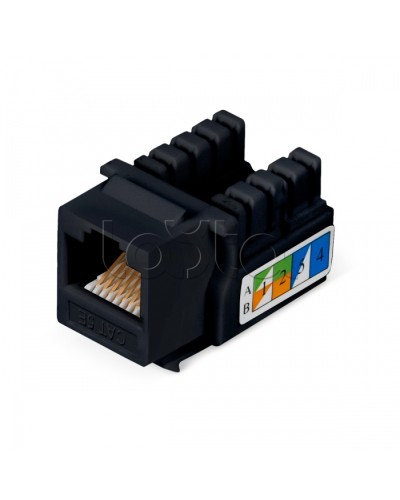 Вставка Cabeus KJ-RJ45-Cat.5e-90-BK в Хабаровске Модули Keystone Pintop.ru