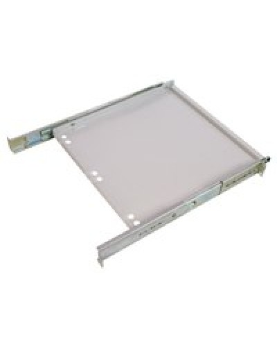 Полка клавиатурная с телескопическими направляющими, регулируемая глубина 580-620 мм ЦМО ТСВ-К4 в Хабаровске Полки для шкафов и стоек Pintop.ru