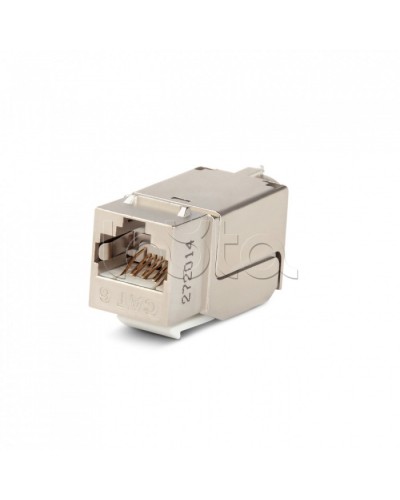 Вставка формата Keystone Jack Hyperline (KJ9-8P8C-C6-90-SH-F) в Хабаровске Кроссы оптические Pintop.ru