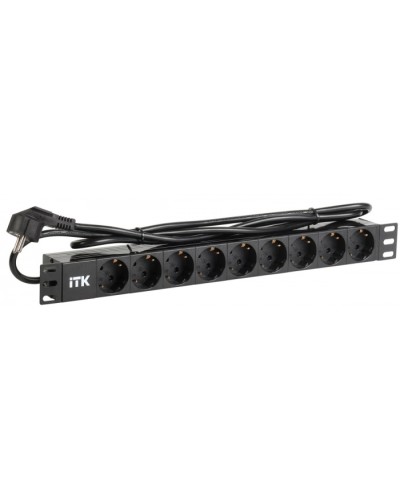 Блок розеток 9 розеток ITK PH22-9D1-P ITK PDU в Хабаровске Блоки розеток Pintop.ru