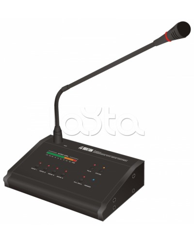 Микрофонная консоль ROXTON IP-A4012 в Хабаровске Система оповещения и трансляции Roxton Pintop.ru