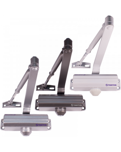 Доводчик дверной Tantos TS-DC065 черный в Хабаровске Доводчики Pintop.ru