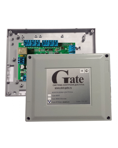 Базовый контроллер СКУД Gate-IP-Base mod.23 в Хабаровске Сетевая СКУД - Gate Pintop.ru