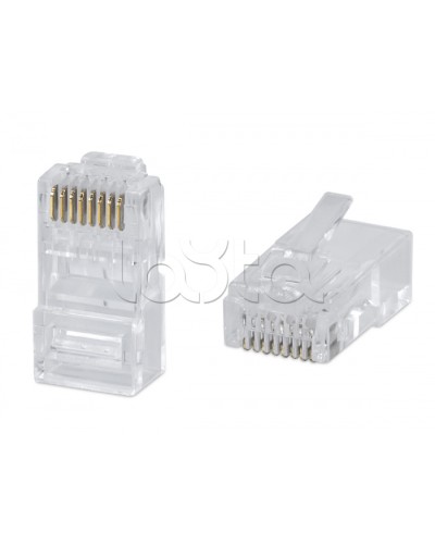 Коннектор RJ-45 быстрой установки под витую пару, категория 6Cabeus (8P8C-C6(1.20)-FC) в Хабаровске Коннекторы и разъемы Pintop.ru