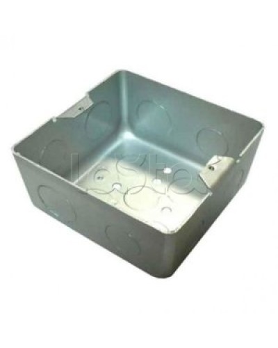 Коробка для люков LUK/1.5BR, LUK/1.5AL в пол, металлическая для заливки в бетон Экопласт 70116 в Хабаровске Системы лючков и колонн Pintop.ru