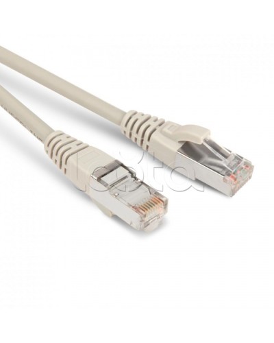Патч-корд RJ45-RJ45, 4 пары, STP, кат.5е, LSZH (3м) Hyperline PC-LPM-STP-RJ45-RJ45-C5e-3M-LSZH-GY в Хабаровске Патчкорды (медные) Pintop.ru