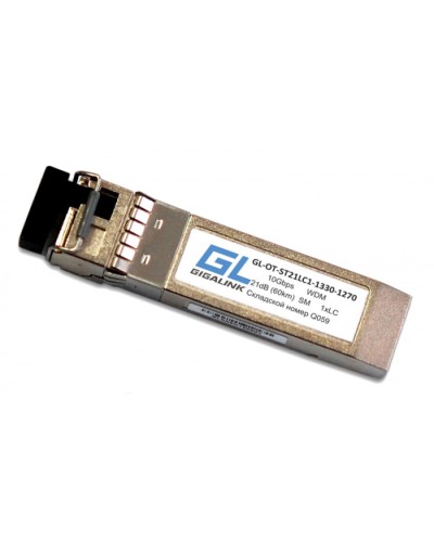 Модуль SFP+ Gigalink GL-OT-ST21LC1-1330-1270 в Хабаровске Модули SFP/XFP/GBIC Pintop.ru