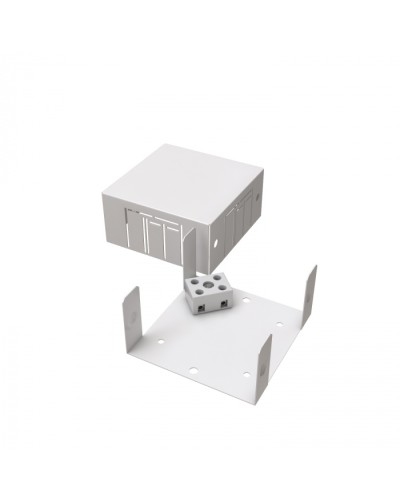 Коробка монтажная огнестойкая металлическая КМОМ (6к х 2,5мм) 75х75х37 IP 31 ПожТехКабель (070-040) в Хабаровске Распределительные коробки Pintop.ru