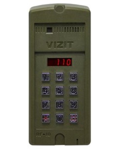 Блок вызова Vizit БВД-SM110F в Хабаровске Блоки вызова многоабонентные Pintop.ru