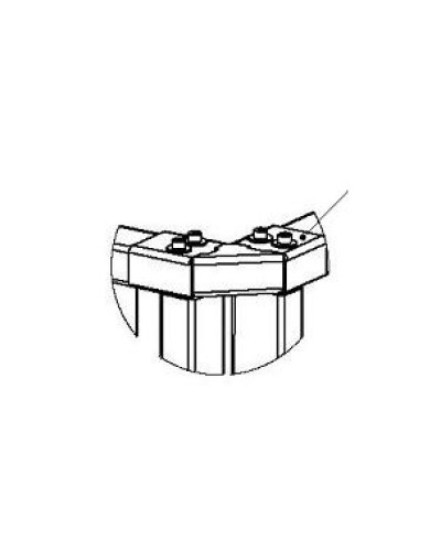 Накладка верхняя PERCo-RF01 0-04 в Хабаровске Дополнительное оборудование для СКУД Pintop.ru