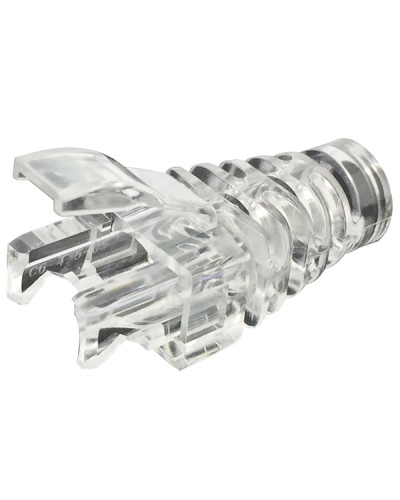 Гибкий хвостовик Q-PLUG, 6,0 мм, без цвета, упаковка 50 штук Eurolan (13A-00-11WT) в Хабаровске Коннекторы и разъемы Pintop.ru