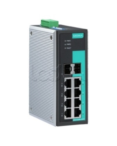 Коммутатор неуправляемый промышленный 6-портовый Moxa EDS-G308-2SFP-T в Хабаровске Коммутаторы Pintop.ru
