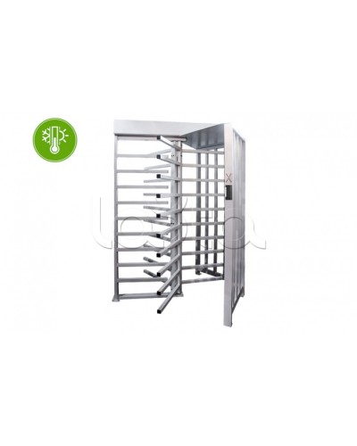 Турникет полноростовой с подогревом 3V RUBEZH STRAZH Model X УХЛ 2.1 WEB MF (T-1000) в Хабаровске Турникеты Pintop.ru