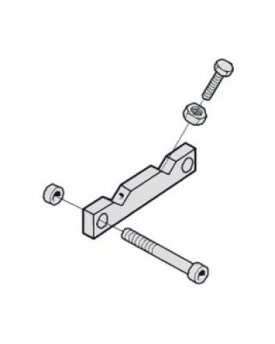 Ограничит. нижний с крепл. G4000 и G2500 Came 119RIG059 в Хабаровске Запчасти для шлагбаумов и автоматики Pintop.ru