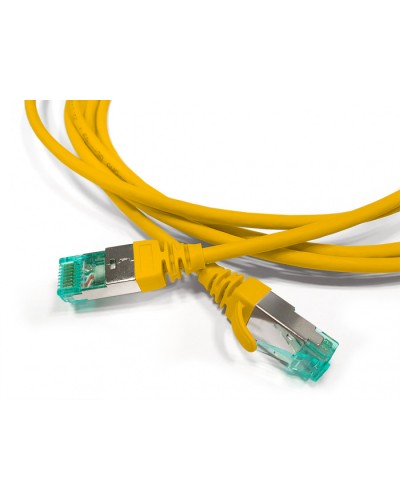 Hyperline PC-LPT-SFTP-RJ45-RJ45-C6A-1.5M-LSZH-YL Патч-корд S/FTP в Хабаровске Патчкорды (медные) Pintop.ru