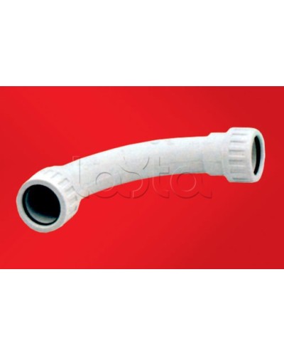 Поворот на 90 труба-труба Экопласт 41920HF в Хабаровске Аксессуары для труб (ОКЛ) Экопласт Pintop.ru