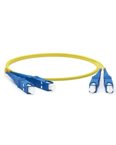 Патч-корд оптический соединительный (SM), 9/125 (OS2), SC/UPC-SC/UPC, (Duplex), LSZH, 1м 50-2011 в Хабаровске Патч-корды оптические Pintop.ru