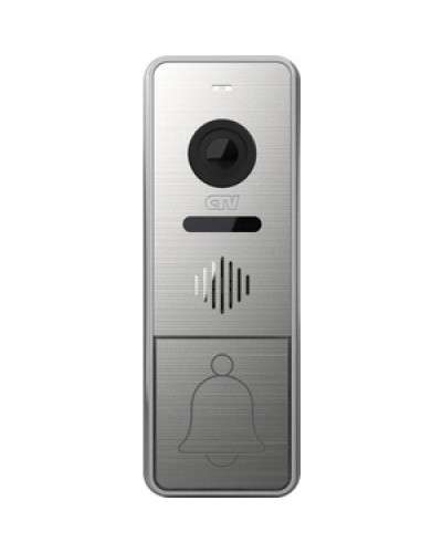 Вызывная панель CTV-D4005 (серебро) в Хабаровске Вызывные видеопанели малоабонентные Pintop.ru