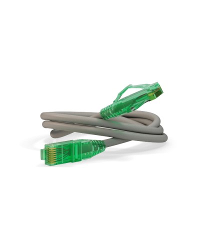 Патч-корд U/UTP Hyperline PC-LPM-UTP-RJ45-RJ45-C6a-2M-LSZH-GY в Хабаровске Патчкорды (медные) Pintop.ru