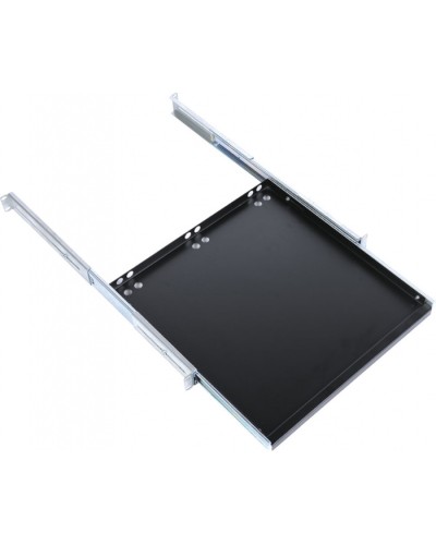 Полка клавиатурная с телескопическими направляющими, регулируемая глубина 580-620 мм ЦМО ТСВ-К4-9005 в Хабаровске Полки для шкафов и стоек Pintop.ru