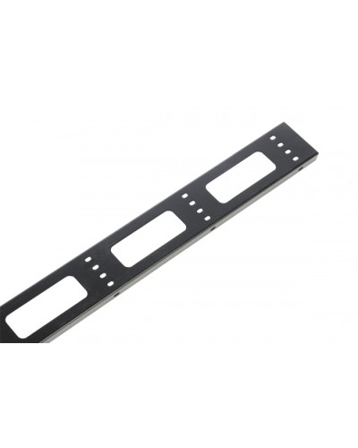 Органайзер кабельный вертикальный для стойки внешний с окнами 33U ЦМО ВКО-СТК-33-9005 в Хабаровске Кабельные органайзеры Pintop.ru