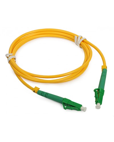 Шнур оптический simplex LC/APC-LC/APC 9/125 SM 1 м LSZH Cabeus FOP(s)-9-LC/APC-LC/APC-1M в Хабаровске Патч-корды оптические Pintop.ru