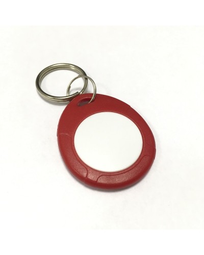Брелок IronLogic IL-07MRW, с кольцом, красный + белый в Хабаровске Оптовые идентификаторы Pintop.ru
