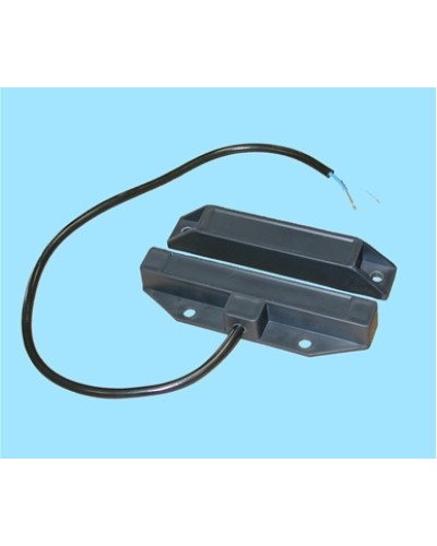 Датчик положения магнитогерконовый Магнито-Контакт ДПМ-1 (с переключающим герконом) (72В) (металлорукав из нержавеющей стали) в Хабаровске Извещатели охранные Pintop.ru