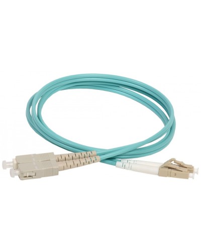 ITK Оптический (патч-корд), MM, 50/125 (OM3), LC/UPC-SC/UPC,(Duplex),1м (FPC5003-LCU-SCU-C2L-1M) в Хабаровске Патч-корды оптические Pintop.ru