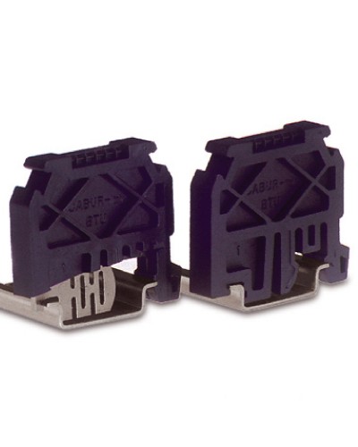 Торцевой упор BTU для фиксации клеммных зажимов на рейке ДКС ZBT005 в Хабаровске Держатели, клипсы, скобы Pintop.ru