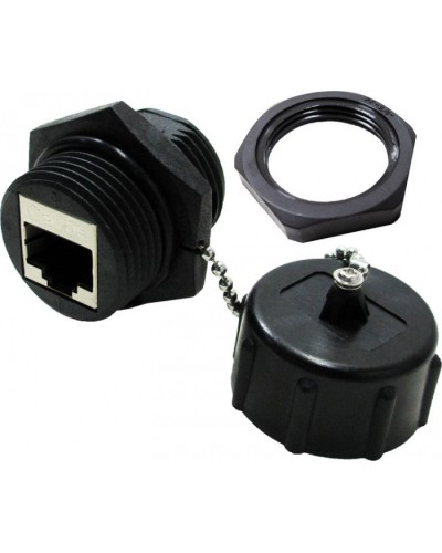 Индустриальный соединительный модуль, IP68, экранированный, категории 5e LANMASTER (LAN-KCP45S5E-WP) в Хабаровске Проходные адаптеры Pintop.ru