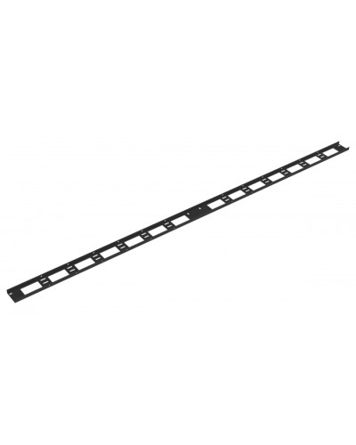 Органайзер кабельный вертикальный 47U TLK TLK-OV75-2-47U-I-BK в Хабаровске Кабельные органайзеры Pintop.ru