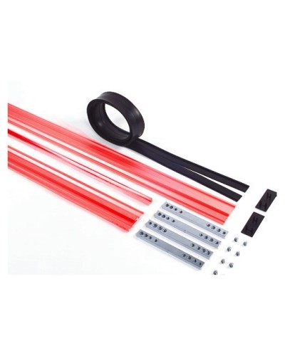 Faac 105402 - Комплект: 2 боковых и 1 зажимной профили Faac 105402 в Хабаровске Запчасти для шлагбаумов и автоматики Pintop.ru