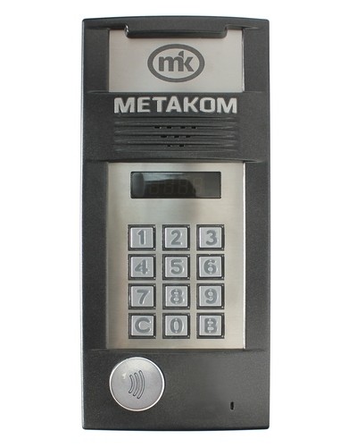 Блок вызова видеодомофона Метаком MК2018-MFСV в Хабаровске Блоки вызова многоабонентные Pintop.ru