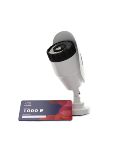 IP-камера видеонаблюдения уличная TRASSIR CloudBulletPoE в Хабаровске IP-камеры Pintop.ru