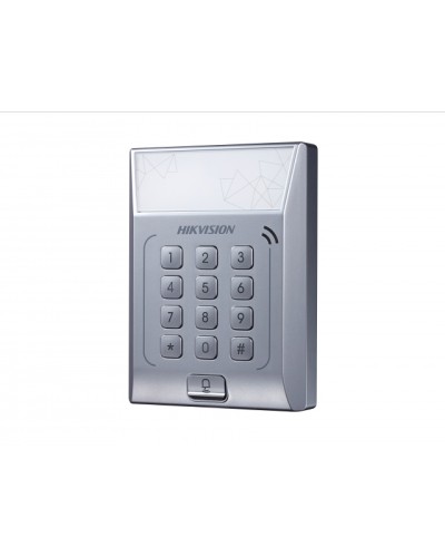 Терминал доступа со встроенным считывателем Mifare карт Hikvision DS-K1T801M в Хабаровске Контроллеры Pintop.ru