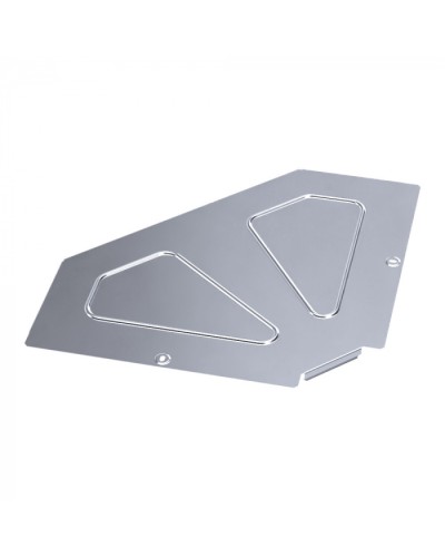 Крышка угла горизонтального 90 градусов Стандарт INOX (AISI 316) 400 Промрукав (PR16.3550) в Хабаровске Аксессуары для лотков Pintop.ru