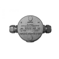 Коробка металлическая взрывозащищенная Магнито-контакт «СЕВЕРЛЕНД» П ("Проходная". Под 2 кабельных ввода или Ех заглушки) керамические клеммники