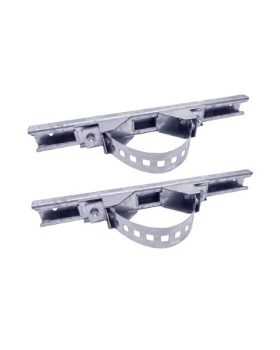 Комплект крепления на столб для станций 200-300 мм OSNOVO в Хабаровске Системы видеонаблюдения Pintop.ru