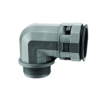 Муфта 90 грд. труба-коробка DN 10 мм, М16х1,5, полиамид, цвет черный DKC PAN10M16N