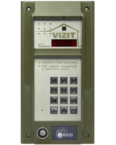 Блок вызова домофона Vizit БВД-М202RTCP в Хабаровске Блоки вызова многоабонентные Pintop.ru