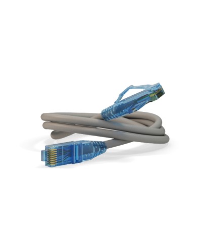 Патч-корд Hyperline PC-LPM-UTP-RJ45-RJ45-C6-1.5M-LSZH-GY в Хабаровске Патчкорды (медные) Pintop.ru