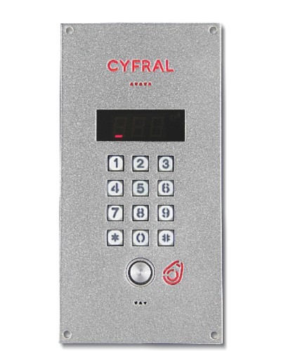 Блок вызова Цифрал CCD-20.1/TC ЦФРЛ.468369. в Хабаровске Блоки вызова многоабонентные Pintop.ru