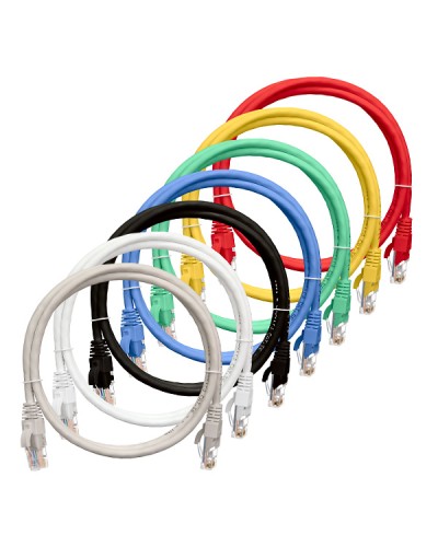 Шнур коммутационный 2хRJ45/8P8C U/UTP кат.5е (NMC-PC4UD55B-050-BL) NIKOMAX в Хабаровске Патчкорды (медные) Pintop.ru