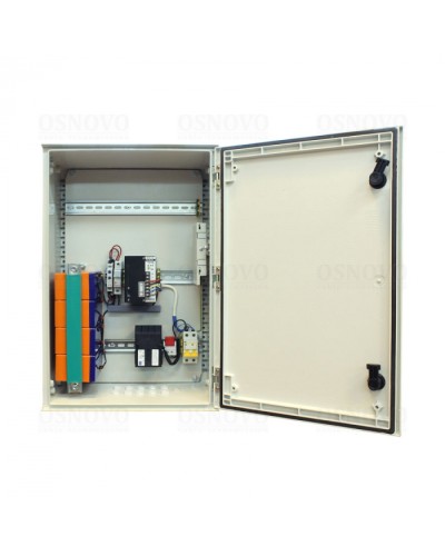 Cтанция с термостабилизацией резервным питанием и оптическим кроссом OSNOVO OSP-46TB1 в Хабаровске Щиты электрические Pintop.ru